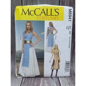 McCall's Misses Dress Sewing Pattern size 12 14 16 18 20 6941 - uncut 2014